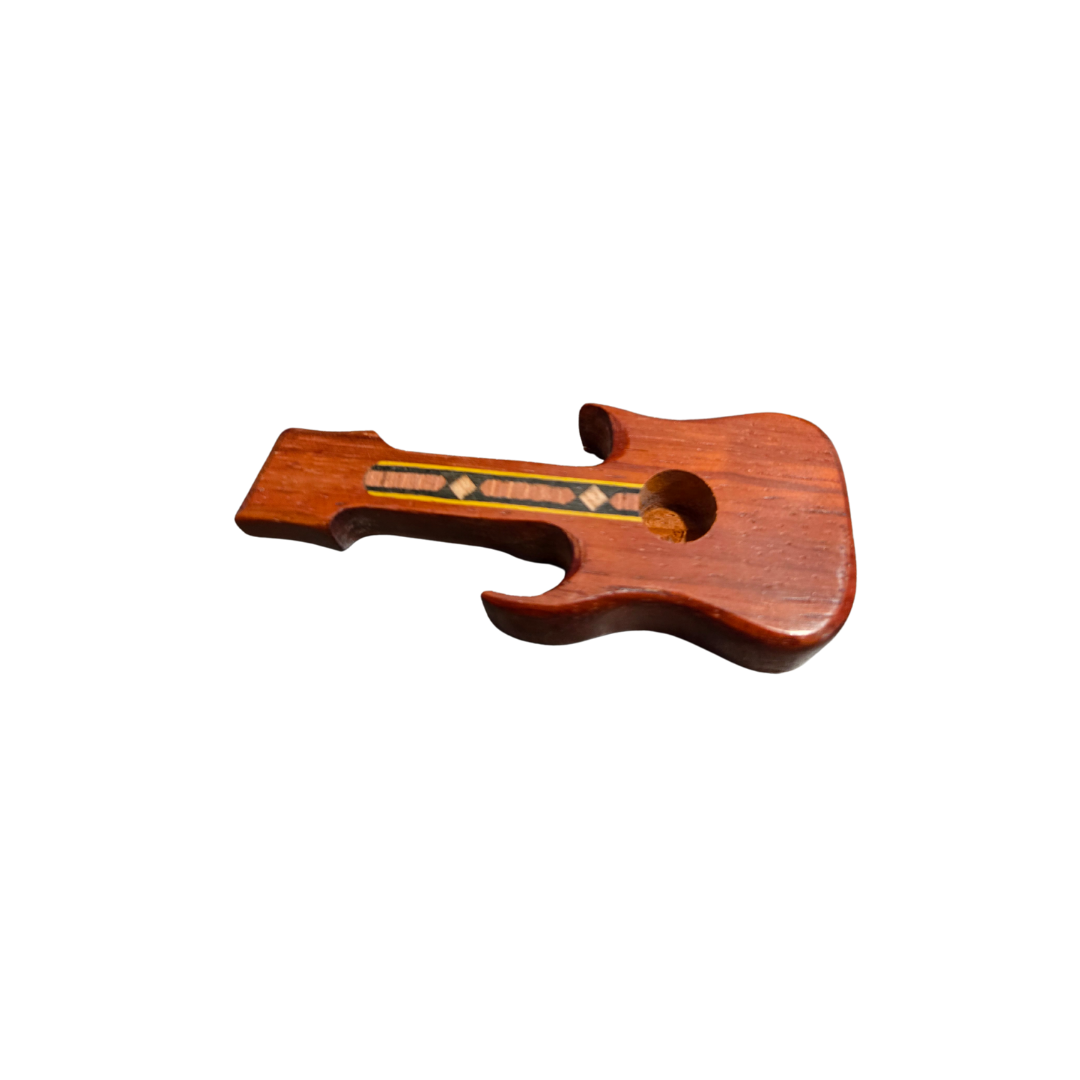 Wooden Guitar Pipe