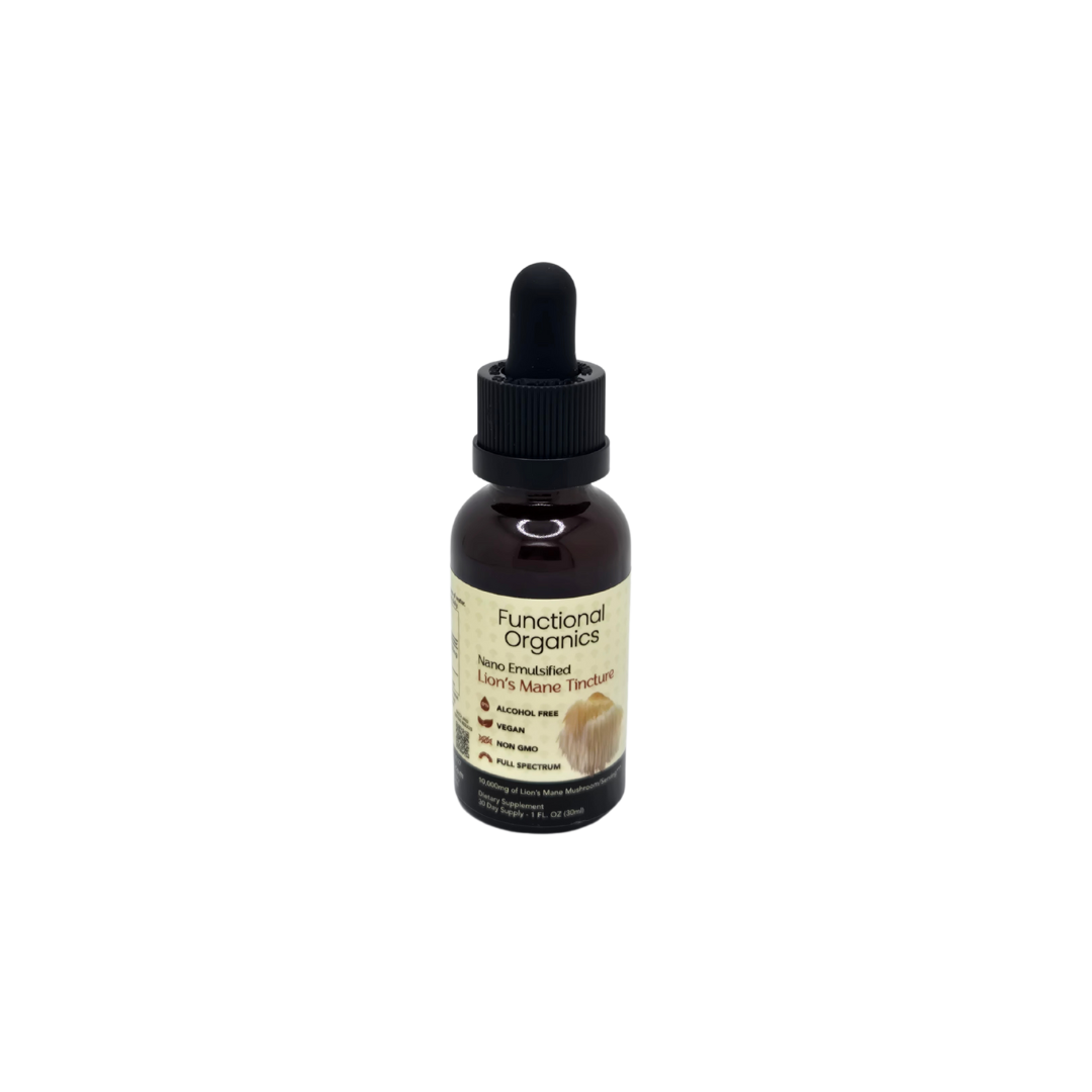 1000mg Nano Emulsified Lion’s Mane Tincture