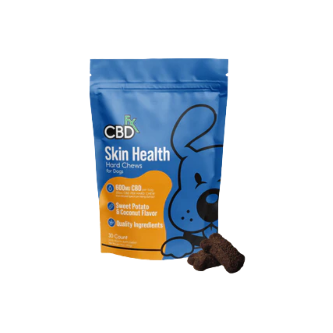 CBD Dog Treats – Skin Health Hard Chews 