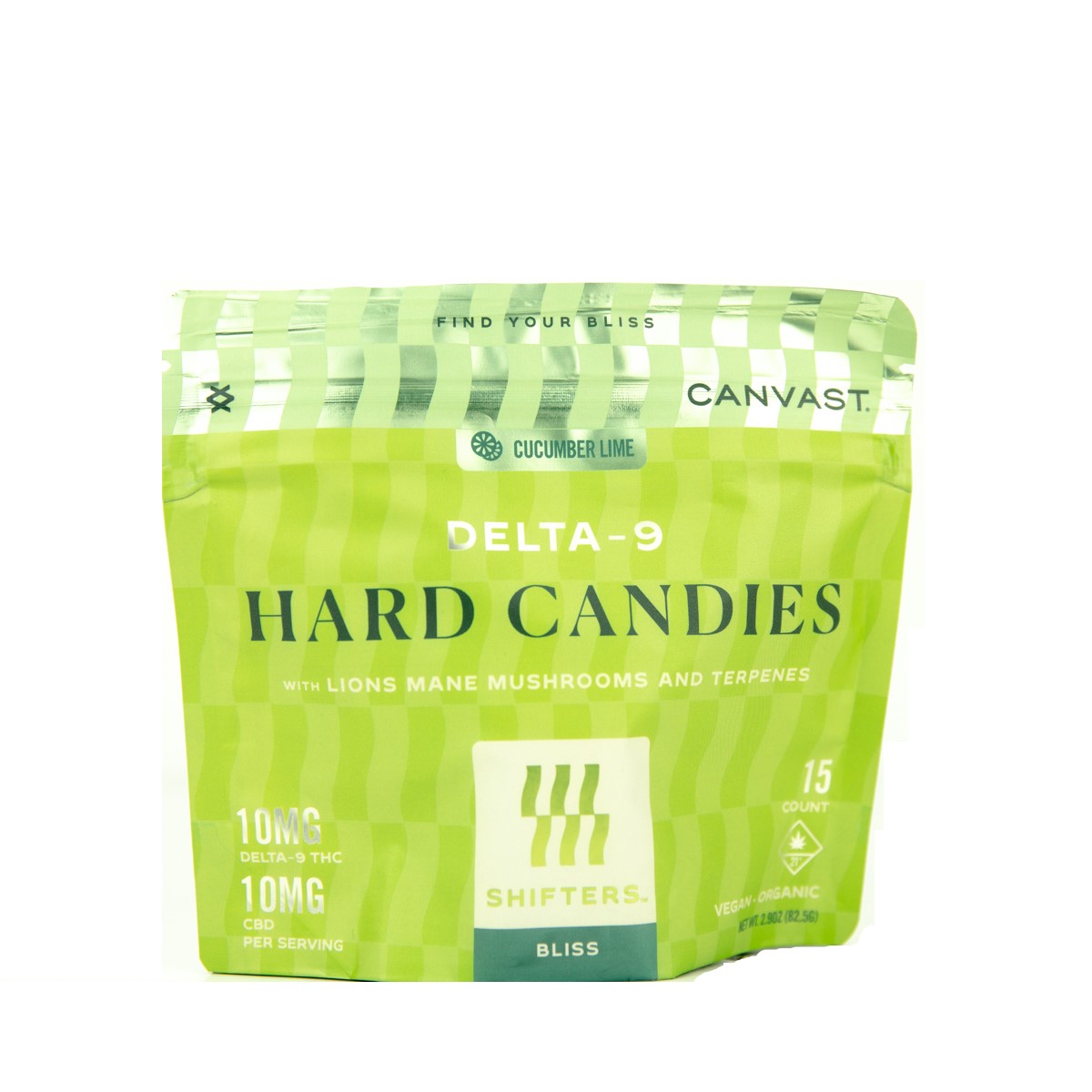 Canvast Delta-9 THC + CBD Hard Candies 15ct
