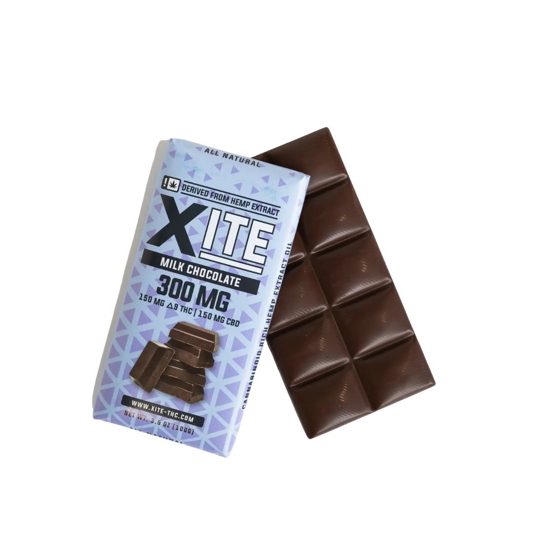 Xite Delta-9 Milk Chocolate Bar